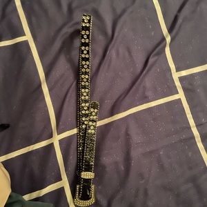 Y2k Bling Rhinestone Belt